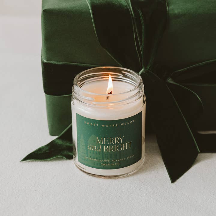 Merry & Bright ~ bayberry, clover, nutmeg, cedar