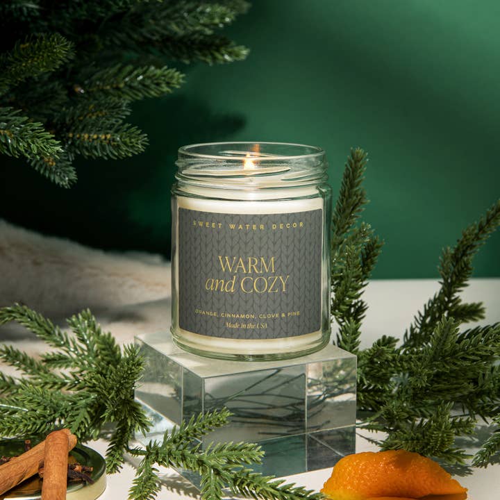 Warm and Cosy ~ orange, cinnamon, clove, pine