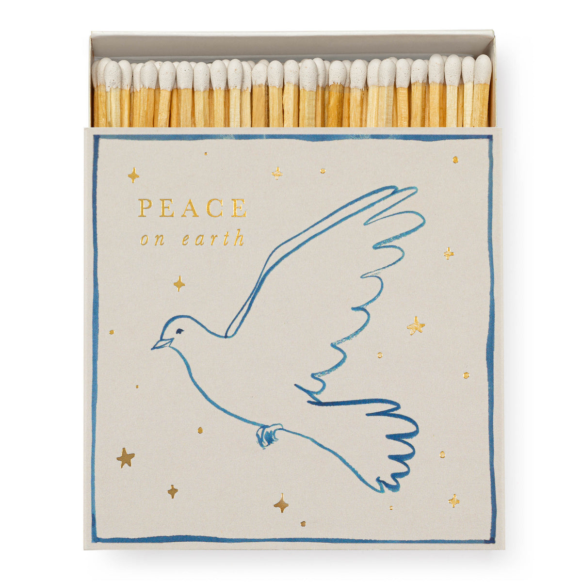 Luxury Oversized Matches ~ Peace Dove by Wanderlust Paper Co.