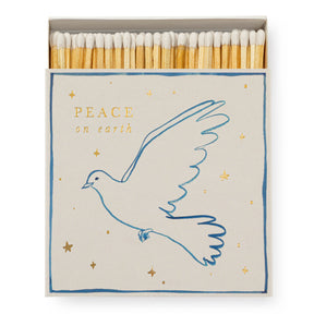 Luxury Oversized Matches ~ Peace Dove by Wanderlust Paper Co.