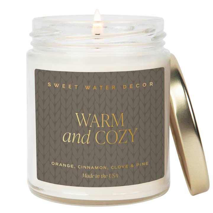 Warm and Cosy ~ orange, cinnamon, clove, pine