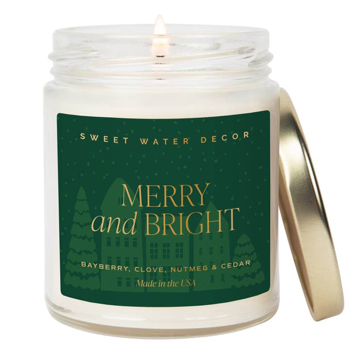 Merry & Bright ~ bayberry, clover, nutmeg, cedar