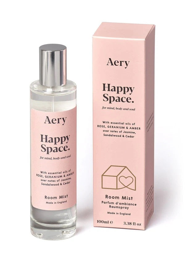 Happy Space Room Mist ~ rose, geranium, amber