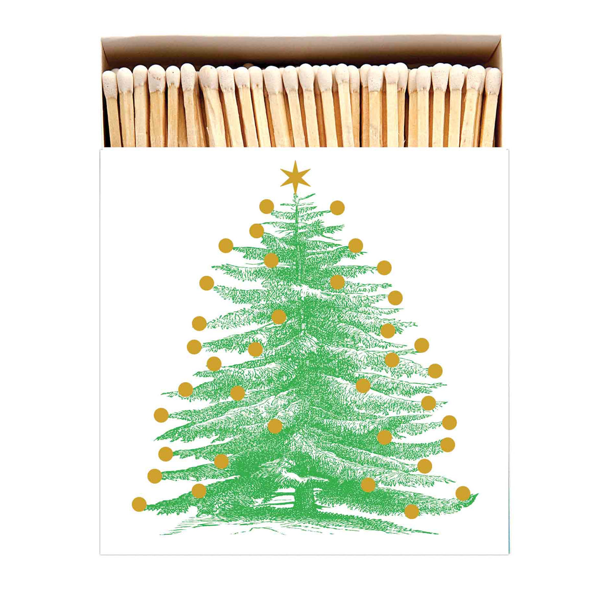 Luxury Oversized Matches ~ Christmas Tree