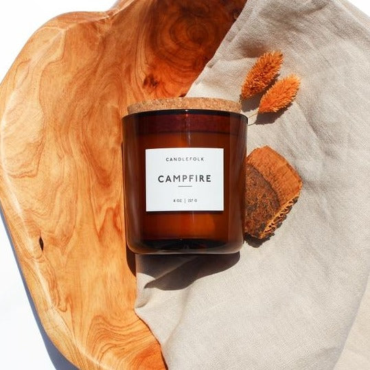 Campfire ~ smoke, pine, cedar, clove, amber